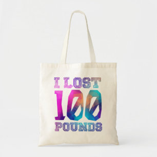 I Lost 100 Pounds - Proud Weightloss Announcement  Tote Bag