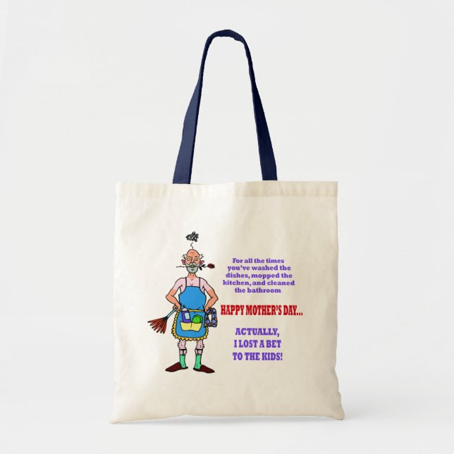 I Lost A Bet To The Kids Tote Bag (Front)