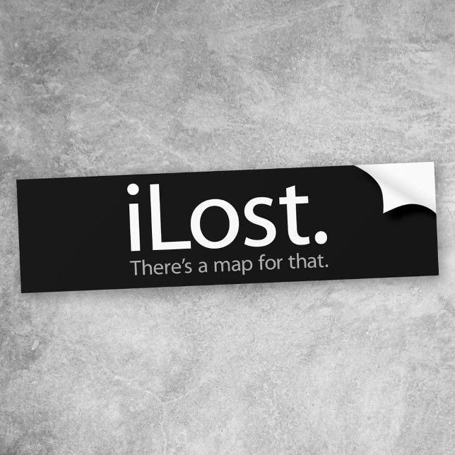 i Lost Bumper Sticker (Creator Uploaded)