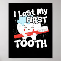 I Lost My First Tooth Cute Baby Tooth Out Gift