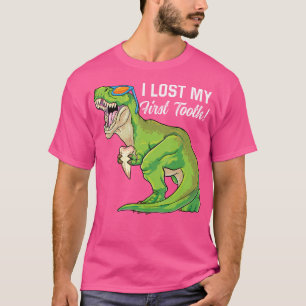 I Lost My First Tooth Dinosaur Baby Teeth Out Fair T-Shirt