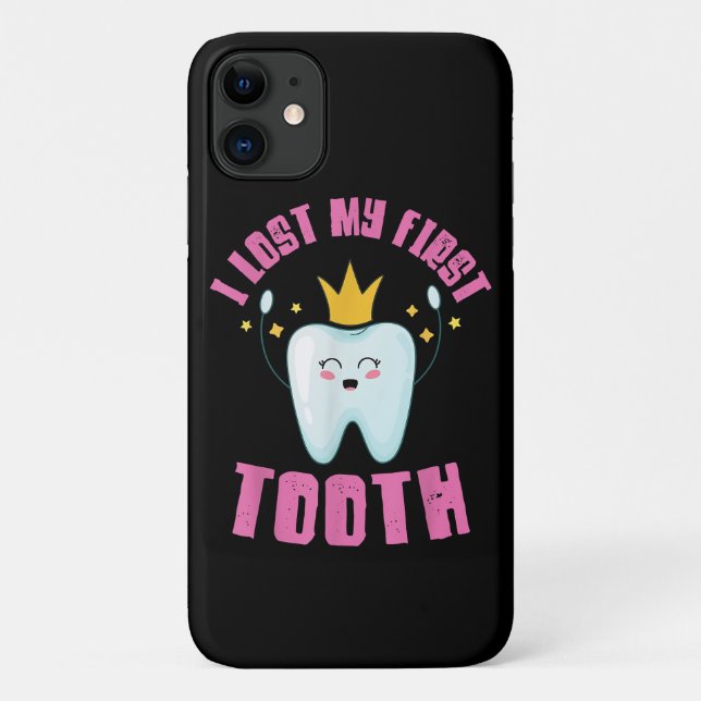 I Lost My First Tooth Teeth Out Kids Gift  Case-Mate iPhone Case (Back)