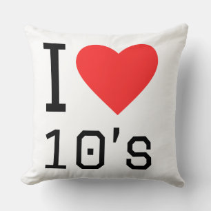 I love 10s cushion