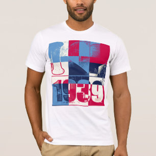 I love 1939 - Pop art Vintage T-Shirt
