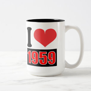 I love 1959 - Mugs