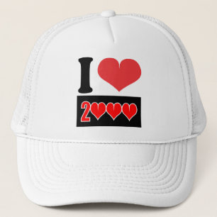 I love 2000    - Hat