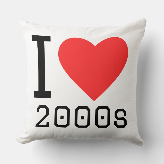 I love 2000s cushion (Front)