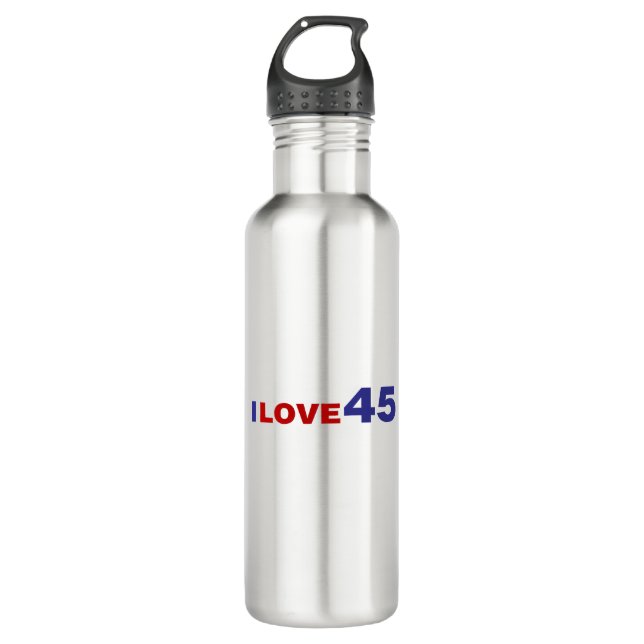 I Love 45 710 Ml Water Bottle (Front)