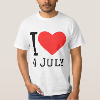 I love 4 July