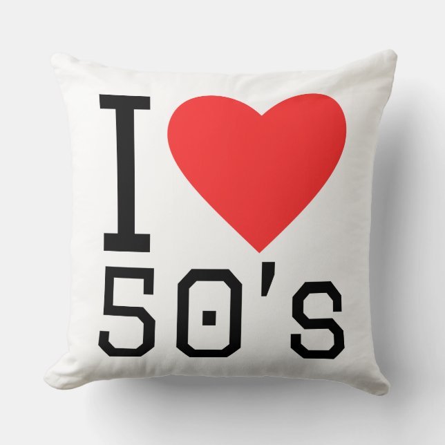 I love 50s cushion (Front)