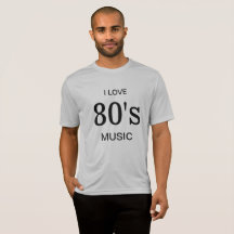 I Love 80's Music Tee