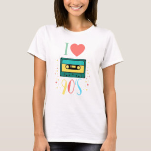 I Love 90s 1990 Costume Party Mixtape 90s T-Shirt