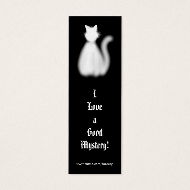 I Love a Good Mystery! bookmark (Front)