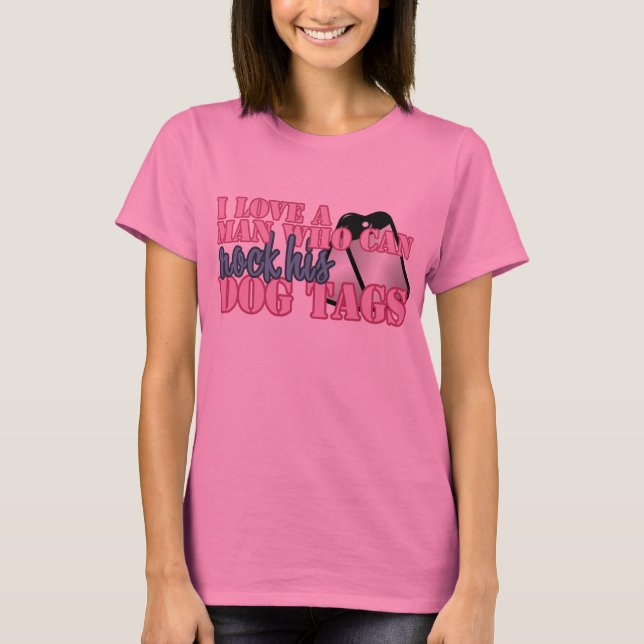 I love a man who can T-Shirt (Front)