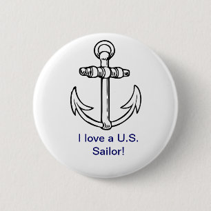 I love a U.S. Sailor Button