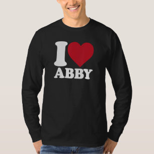 I Love Abby - I heart Abby T-Shirt