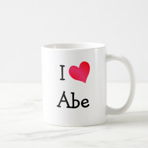 I Love Abe Coffee Mug