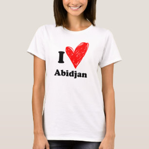 I love Abidjan T-Shirt