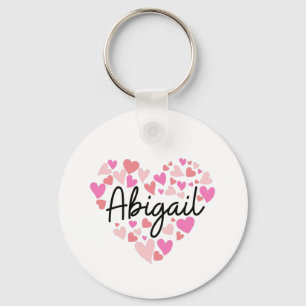 I love Abigail Key Ring