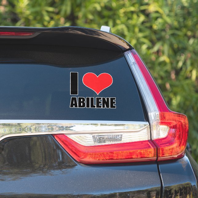 I love Abilene  (Car Side)