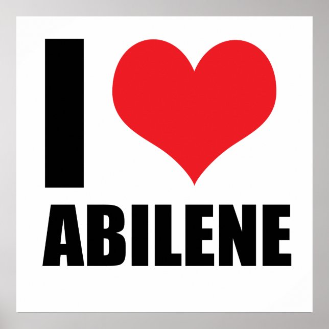 I love Abilene  Poster (Front)