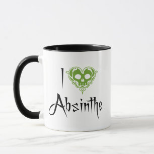 I Love Absinthe Mug