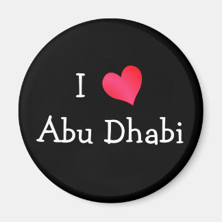 I Love Abu Dhabi Magnet