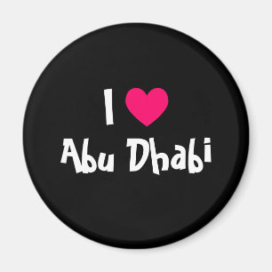 I Love Abu Dhabi Magnet