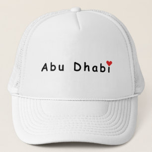 I love Abu Dhabi Trucker Hat