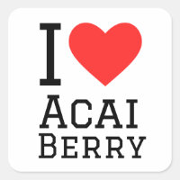I love acai berry