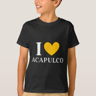 I Love Acapulco Mexico Vacation _1  T-Shirt