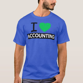 I Love Accounting 22 T-Shirt