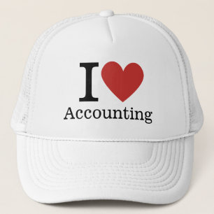 I ❤️ Love Accounting HAT - Accounting Dept.