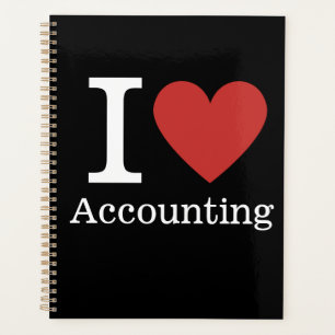 I ❤️ Love Accounting Planner - Accounting Dept.