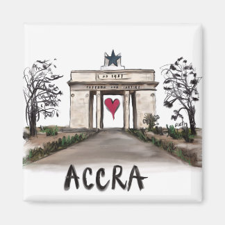 I love Accra Magnet