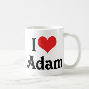 I Love Adam Coffee Mug