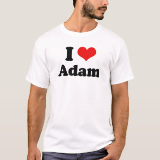I Love Adam   T-Shirt