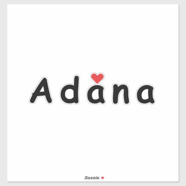 I love Adana (Sheet)