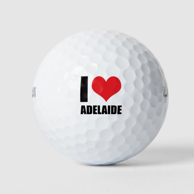 I love Adelaide Golf Balls (Front)