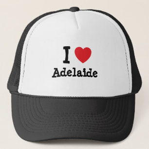 I love Adelaide heart T-Shirt Trucker Hat