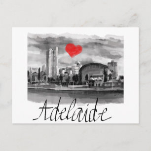 I love Adelaide Postcard