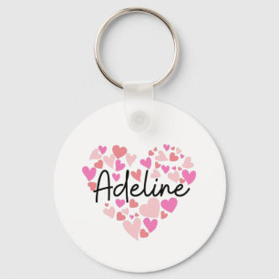 I love Adeline Key Ring