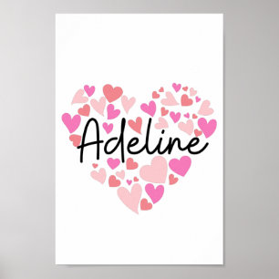 I love Adeline Poster