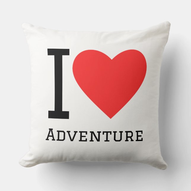 I love adventure cushion (Front)