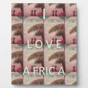 I Love Africa – Cultural Landscape Pattern Plaque
