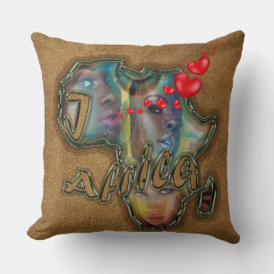 I love Africa Cushion