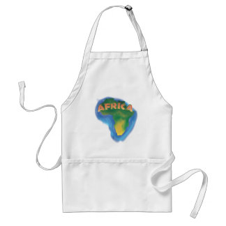 I Love Africa Standard Apron