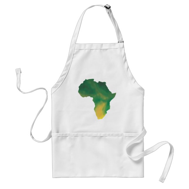 I Love Africa Standard Apron (Front)