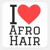 I love Afro hair 
