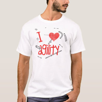 I  Love Agility T-Shirt